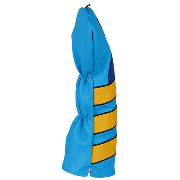 Blue PU Birdie Driver Head Cover